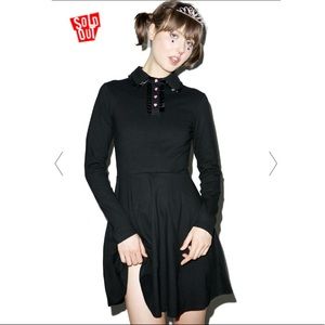 Lazy Oaf Heart Button Polo Dress
